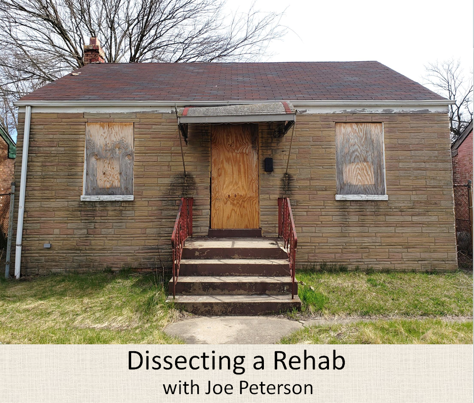 Dissecting a Rehab with Joe Peterson